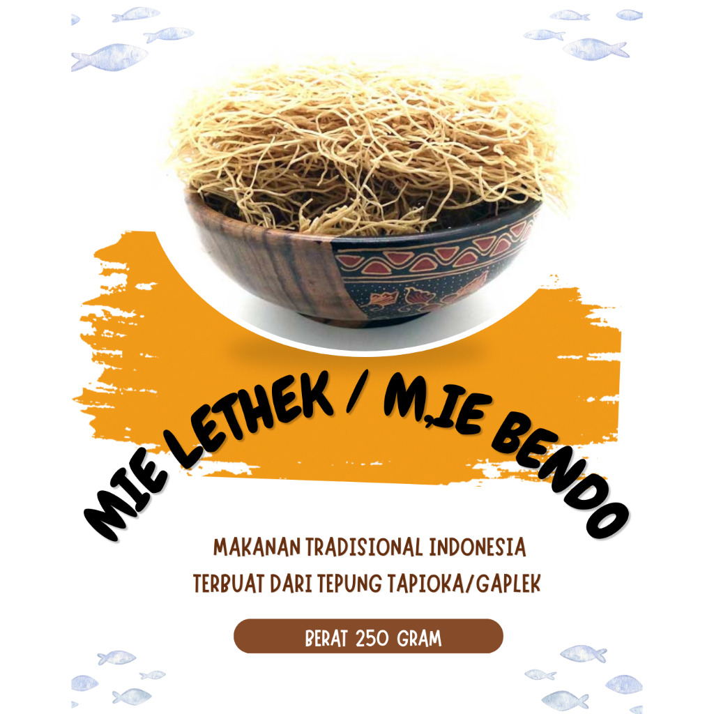 

Mie Lethek Bendo Bakmi Jawa Khas Jogja Mi Letek Organik Asli Srandakan Bantul 250 Gram