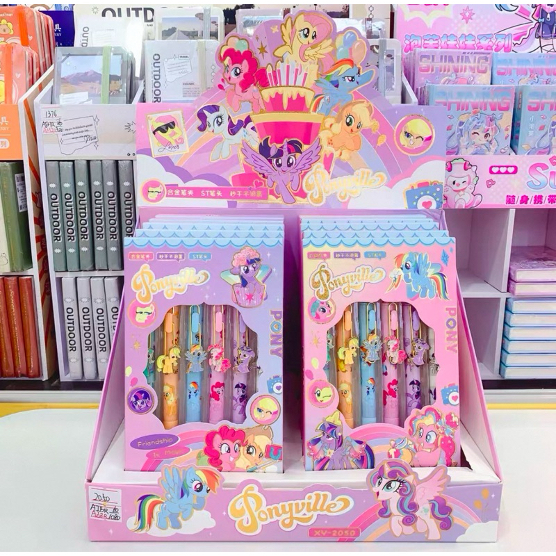 

set pen pulpen alat tulis my little pony