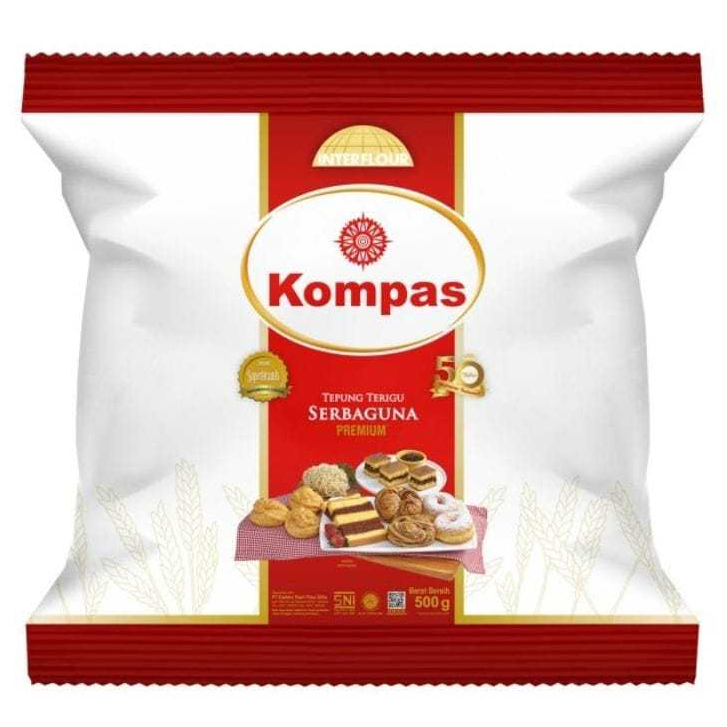 

KOMPAS TEPUNG TERIGU 500G - TEPUNG TERIGU