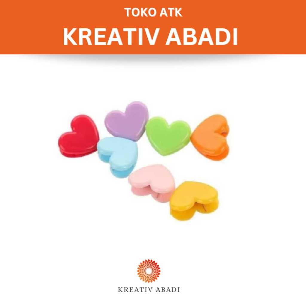 

Penjepit Kertas Acrylic Love