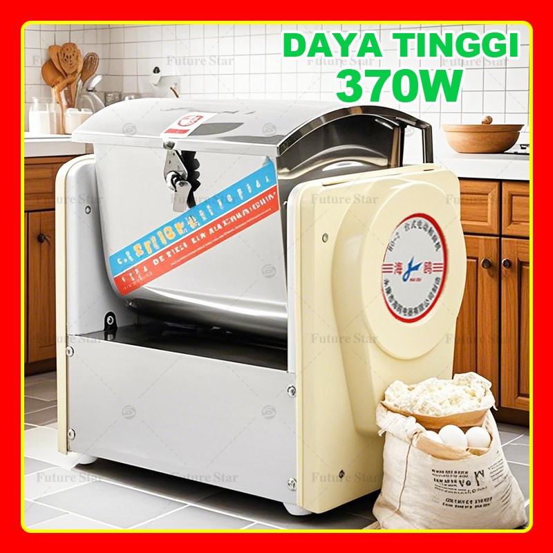Mesin Pengaduk Adonan Cetak Mie,Cireng,Molen,Cilok / Horizontal Dough Food Mixer HO-2 Mesin Penggili