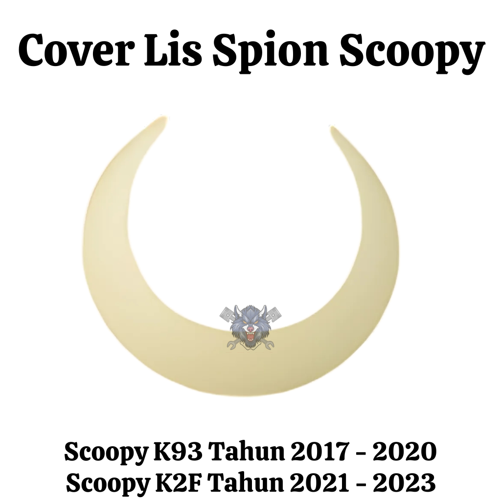 Cover list spion Scoopy donat 2017 K93 Scoopy New prestige 2021 K2F Cream Krem