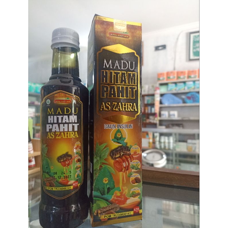 

Madu Hitam Pahit As Zahra 470ml (1)