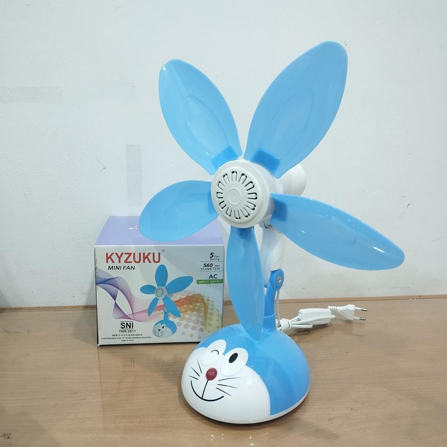 Kipas Angin Mini Fan Kyzuku Doraemon 36 watt MINI FAN JQ 560