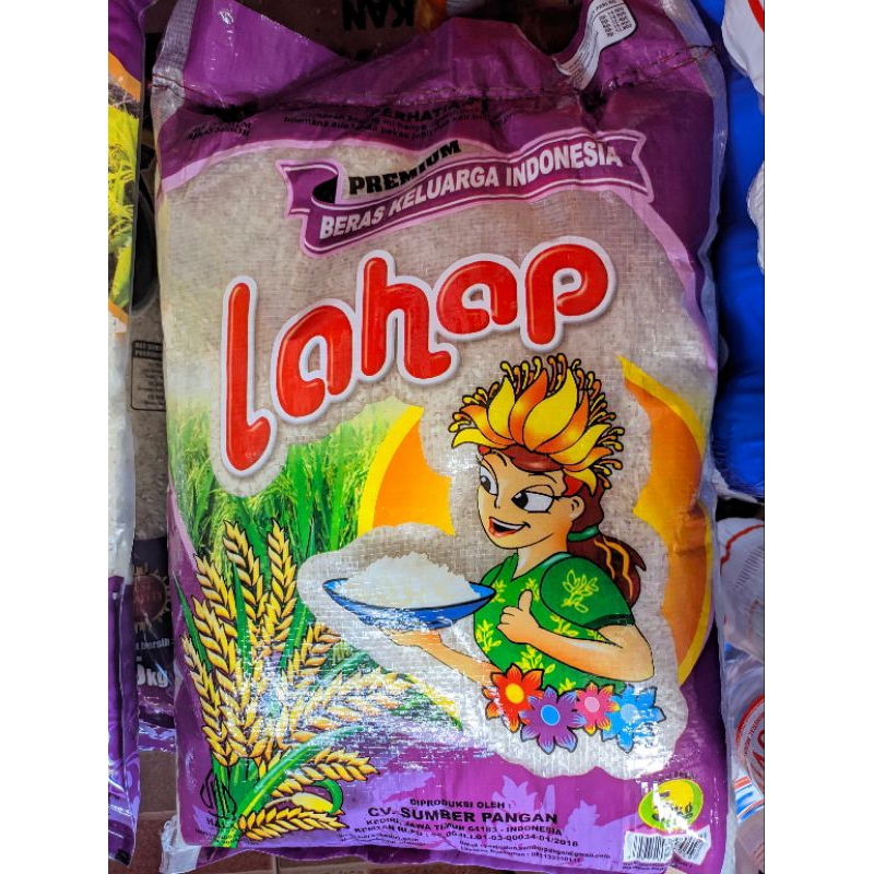 

BERAS LAHAP WANITA PREMIUM KEMASAN 5 KG