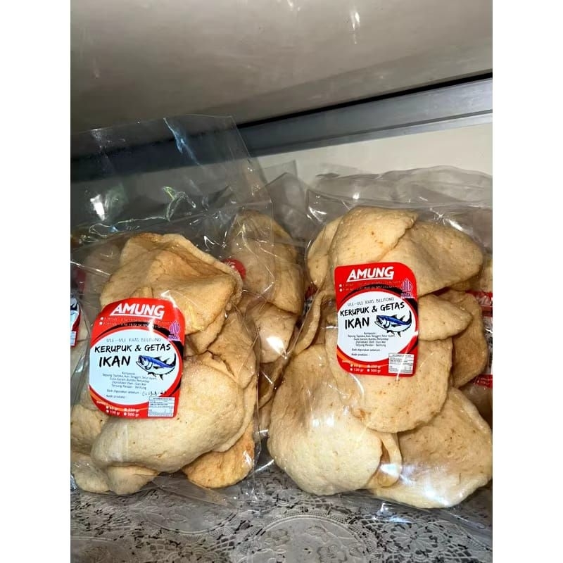 

Kerupuk Amung Kerupuk Lebar Oleh-oleh asli Belitung.