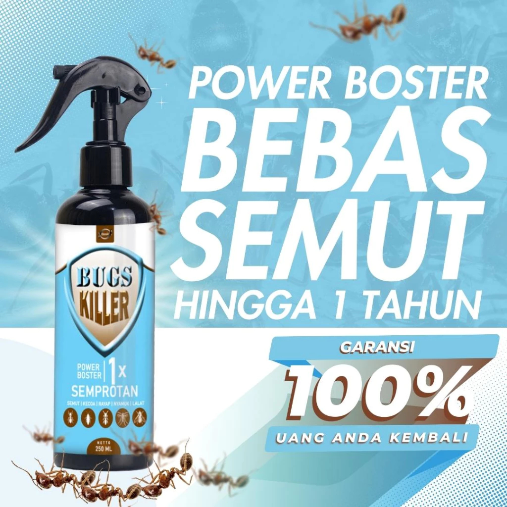 Obat Racun Pembasmi Semut Semprot Ampuh Pembunuh Semua Jenis Serangga Kecoa Kutu Lalat Nyamuk Rayap