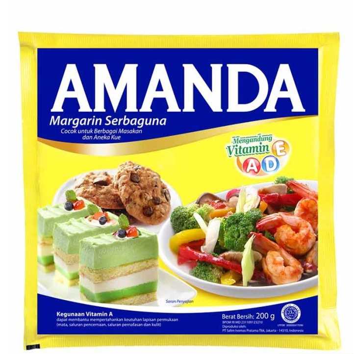 

AMANDA MARGARIN 200G - MARGARIN