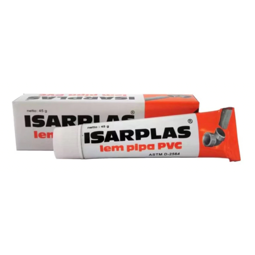 Lem Pipa Isarplas Odol Tube 40 Gram | Lem PVC Isarplas 40gr | Lem Pipa Odol Isarplas (Lem Serbaguna)