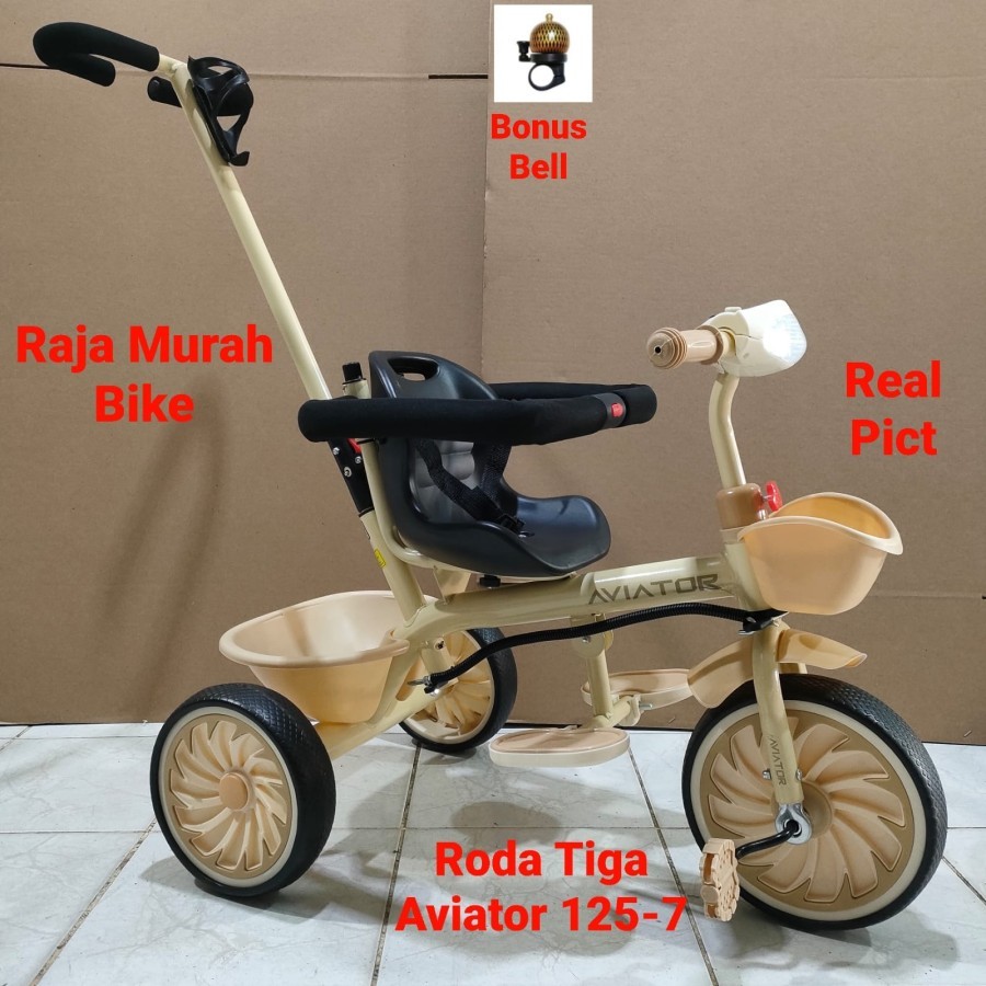 Sepeda Anak Roda Tiga Aviator 1257 Sepeda Roda Tiga Aviator Roda 3 Anak Exotic Aviator 1257
