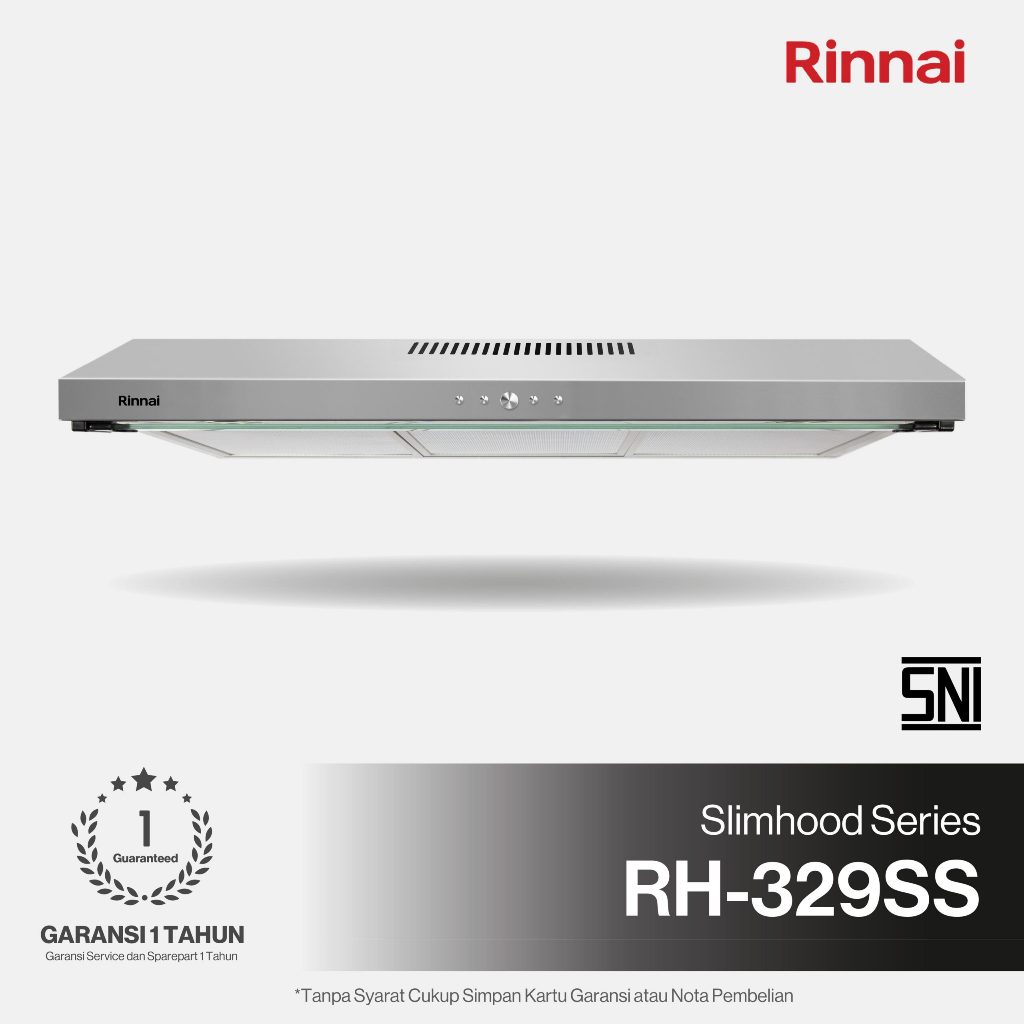 Cooker Hood Rinnai RH-329SS / Penyedot Asap Rinnai RH 329 SS / Cooker Hood Rinnai RH 329SS / Cooker 