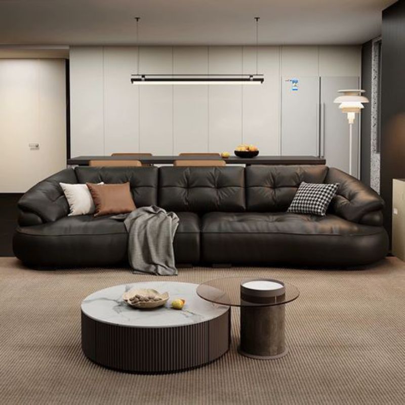 Produsen Sofa C - Sofa Single Sofa Kulit Sintetis Sofa Ruang Tamu Minimalis