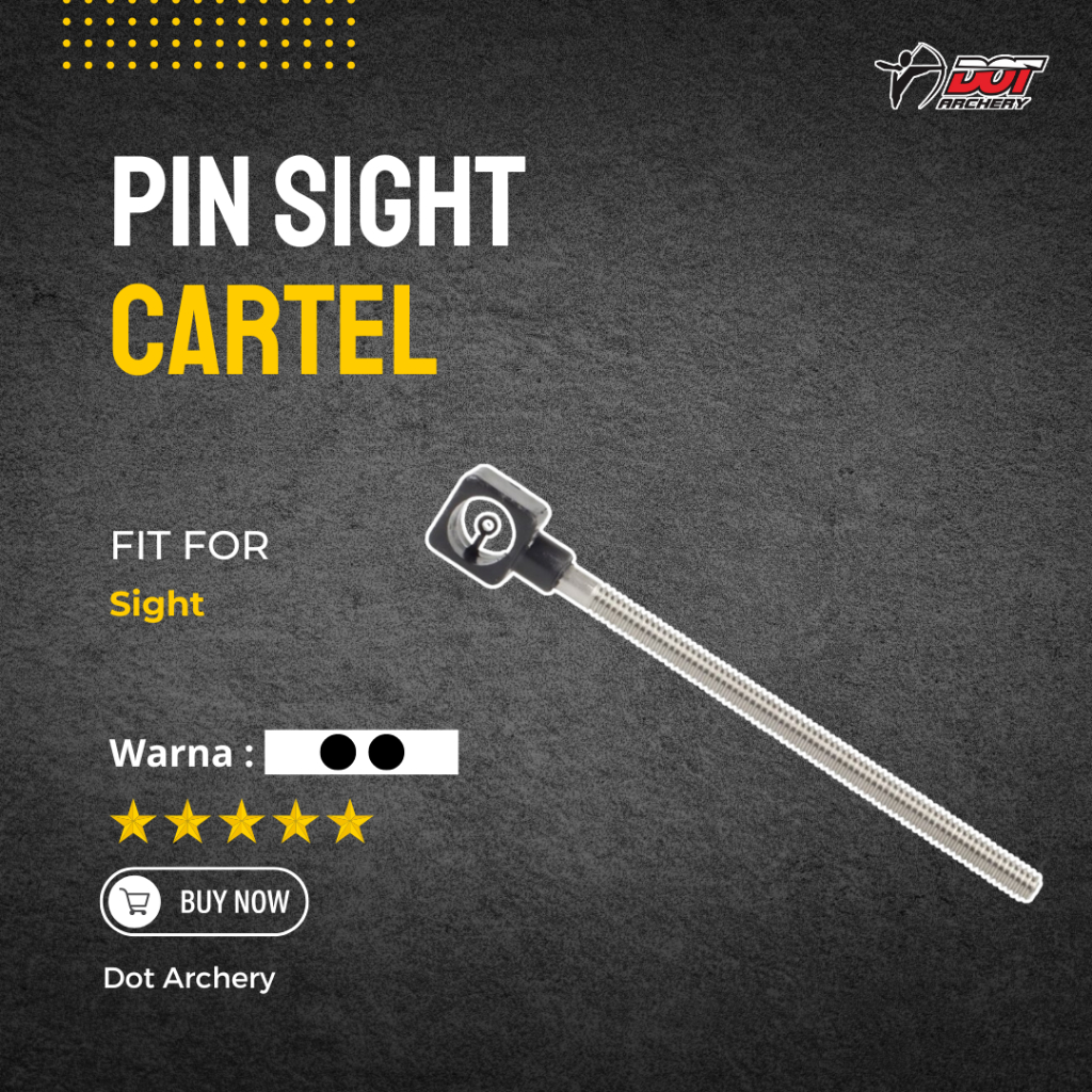 CARTEL SIGHT PIN 8-32" / CARTEL PIN SIGHT / PIN SIGHT CARTEL