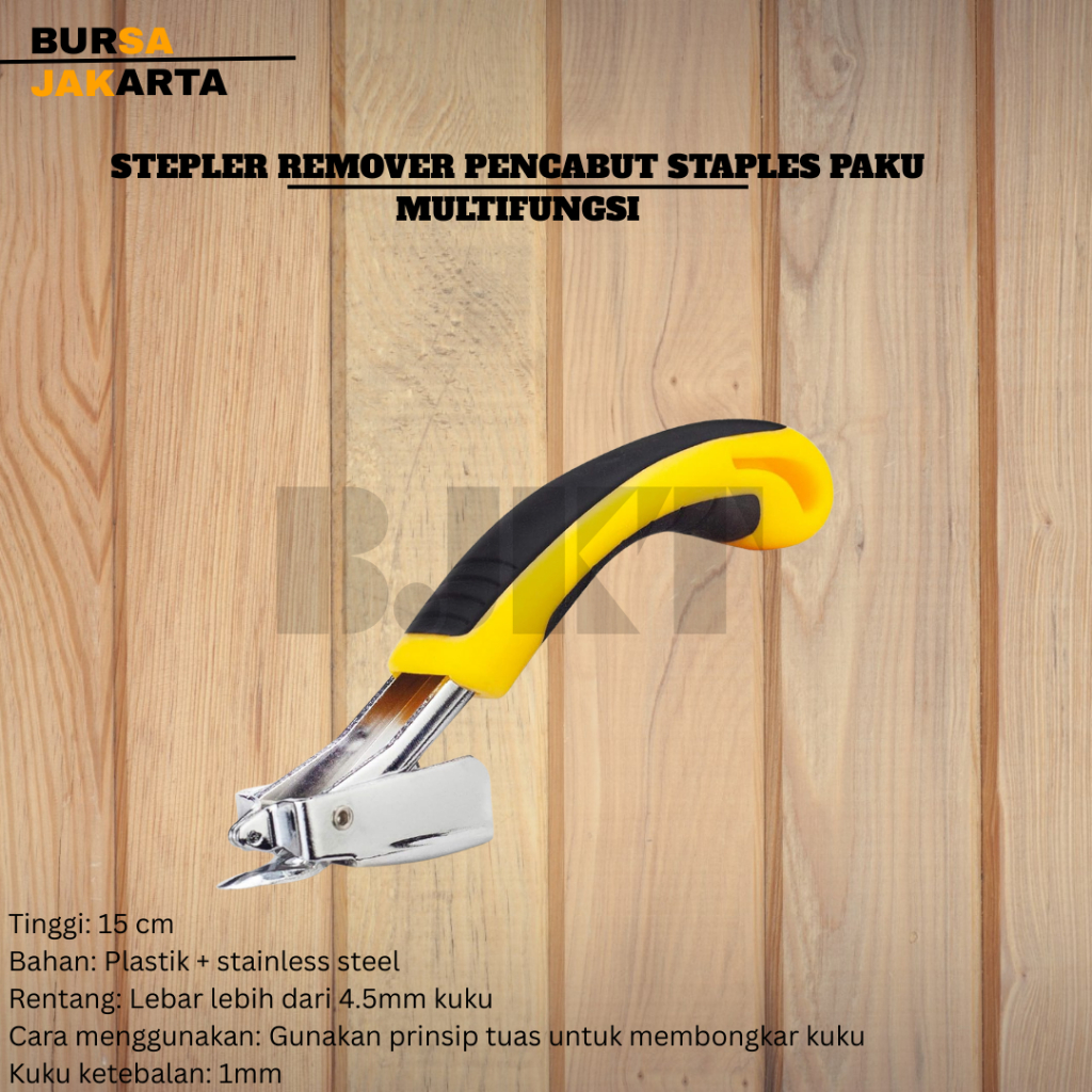 

Alat Cabut Paku Steples Pencabut Staples Buka Pembuka Congkel Streples U