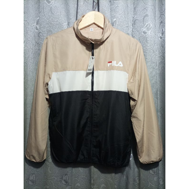 Jaket Fila Sport Color Blok_Size S fit M_Like New