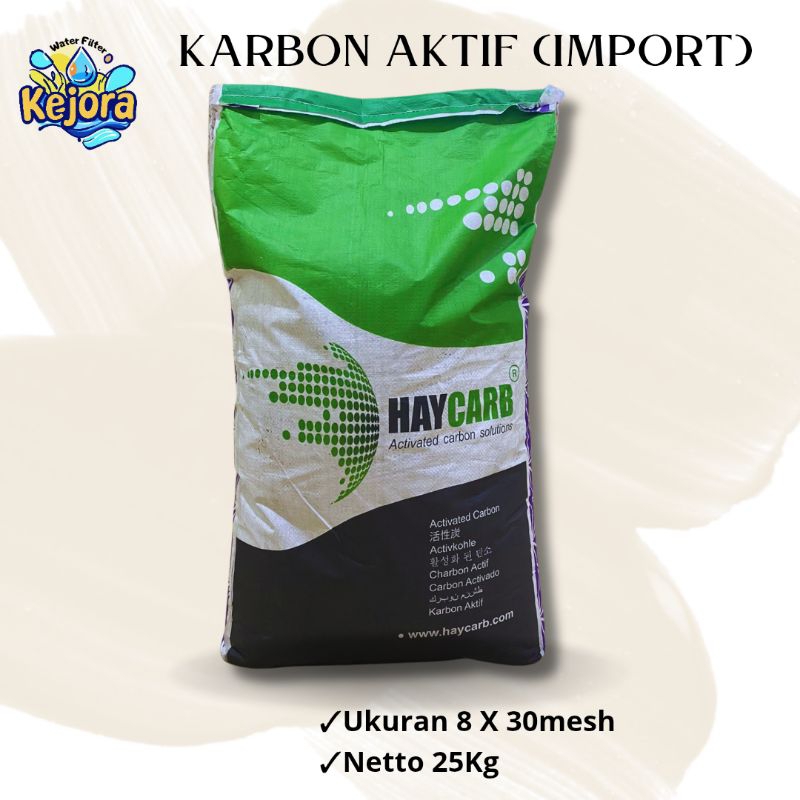 KARBON AKTIF HAYCARB / HAYCARB AKO / GRANULAR ACTIVATED CARBON