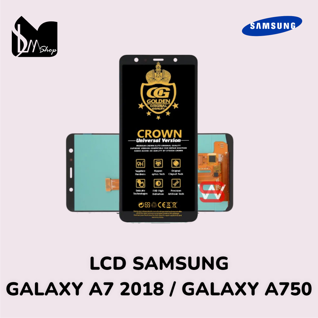 LCD TOUCHSCREEN SAMSUNG GALAXY A7 2018 | LCD SAMSUNG GALAXY A750 | ORIGINAL