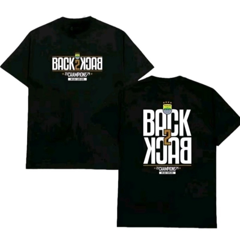 KAOS T-SHIRT BACK TO BACK CHAMPIONS GKS