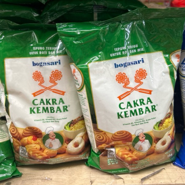 

Tepung Cakra Kembar Premium 1kg
