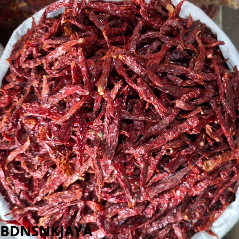 

cabe kering keriting merah