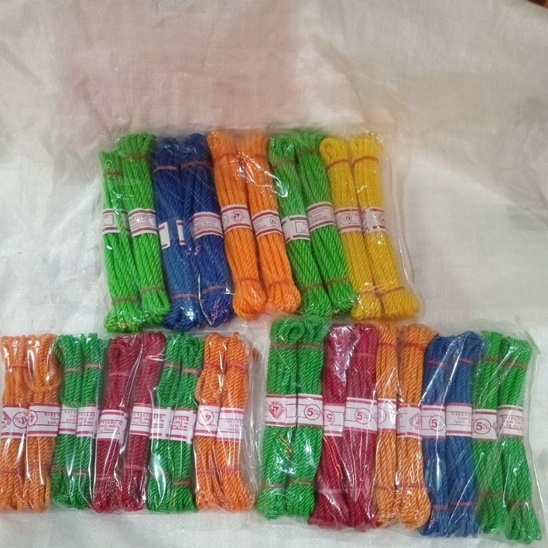 

Tali tambang lebar 4 mili, 5mili, 6 mili / perpak