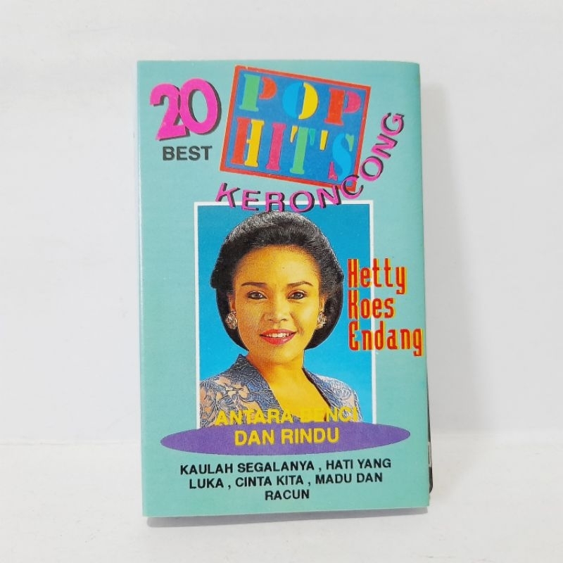 Kaset 20 Best Pop Hits Keroncong Hetty Koes Endang