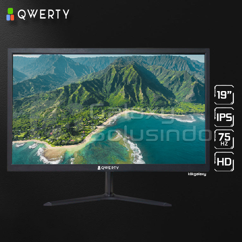 QWERTY QM-190VH 19 Inch IPS 75Hz HDMI Monitor