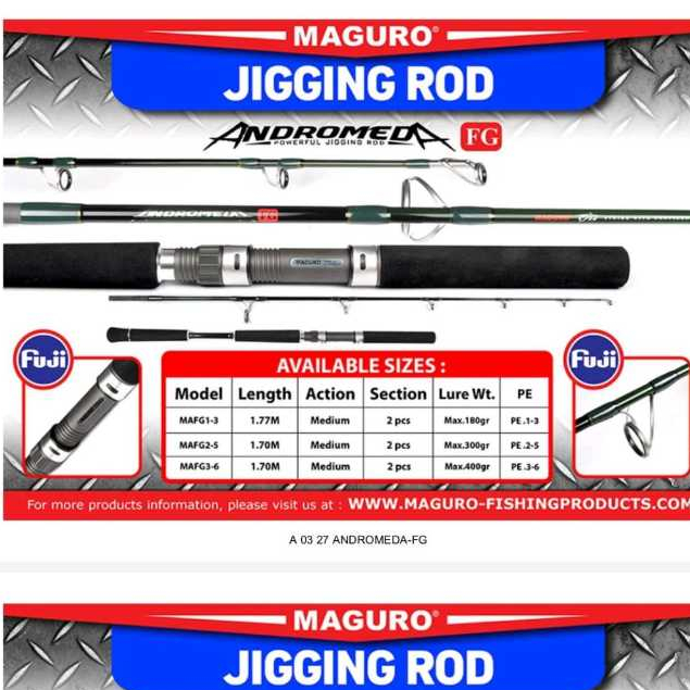 Joran Jigging MAGURO Andromeda FG Ring Fuji