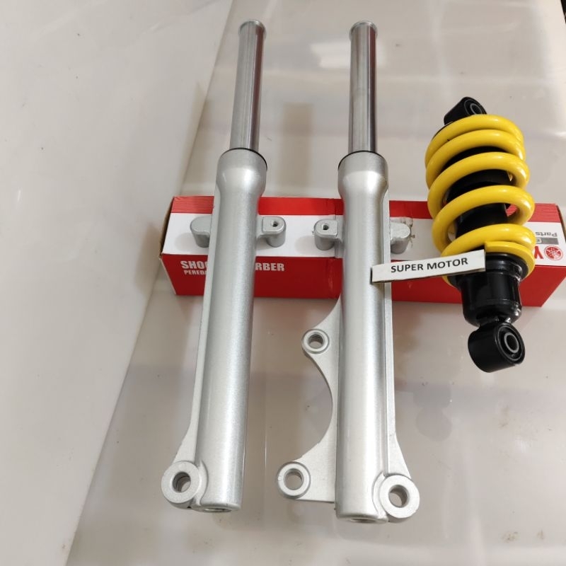 Shock depan+belakang Jupiter Mx Lama set shock Jupiter Mx Lama depan belakang