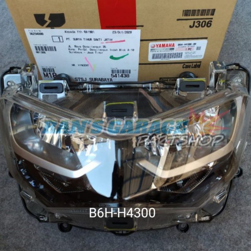 YGP REFLEKTOR LAMPU DEPAN YAMAHA NMAX NEW ORIGINAL B6H N MAX 155 CC REFEKTOR HEAD LAMP ORI ASLI YAMA
