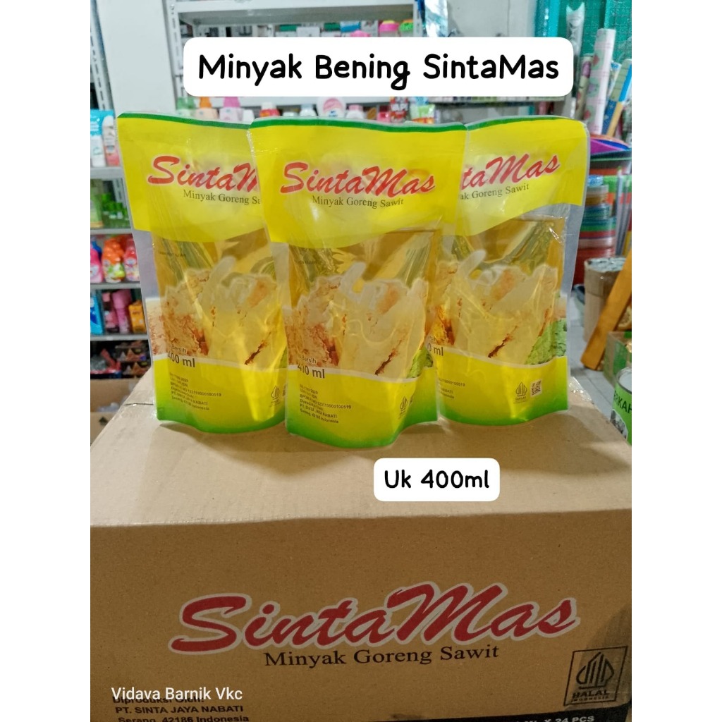 

TRS - Minyak Goreng 400ml Sinta Mas
