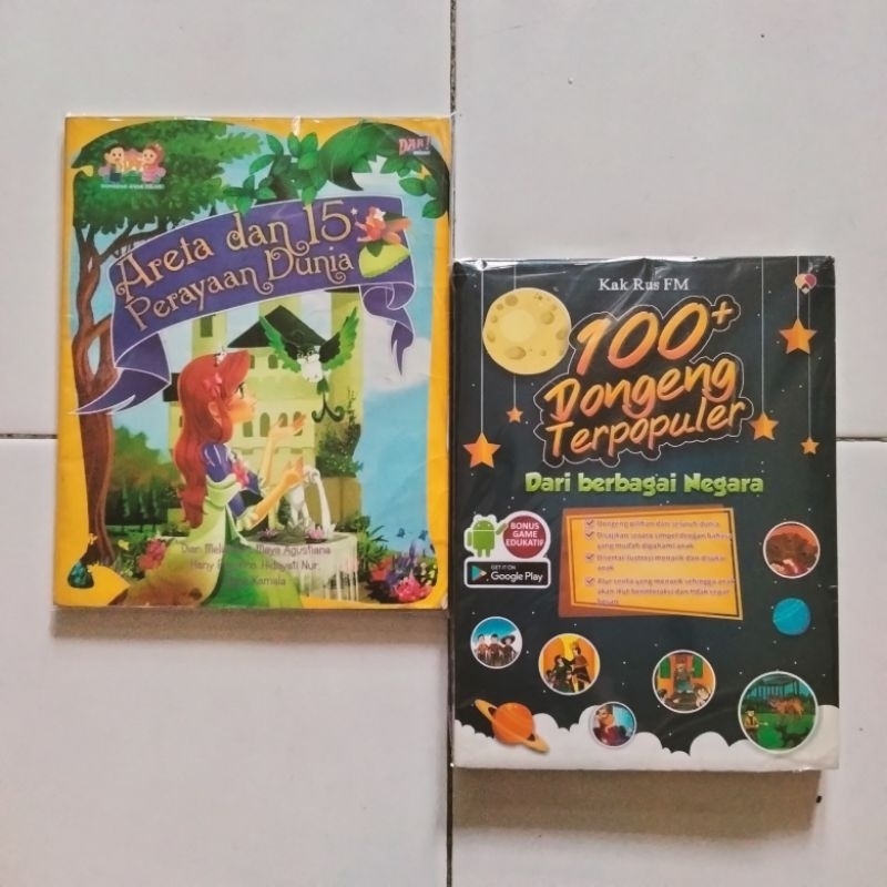 Paket Buku Dongeng Dunia - Buku Hardcover & Ukuran Kecil