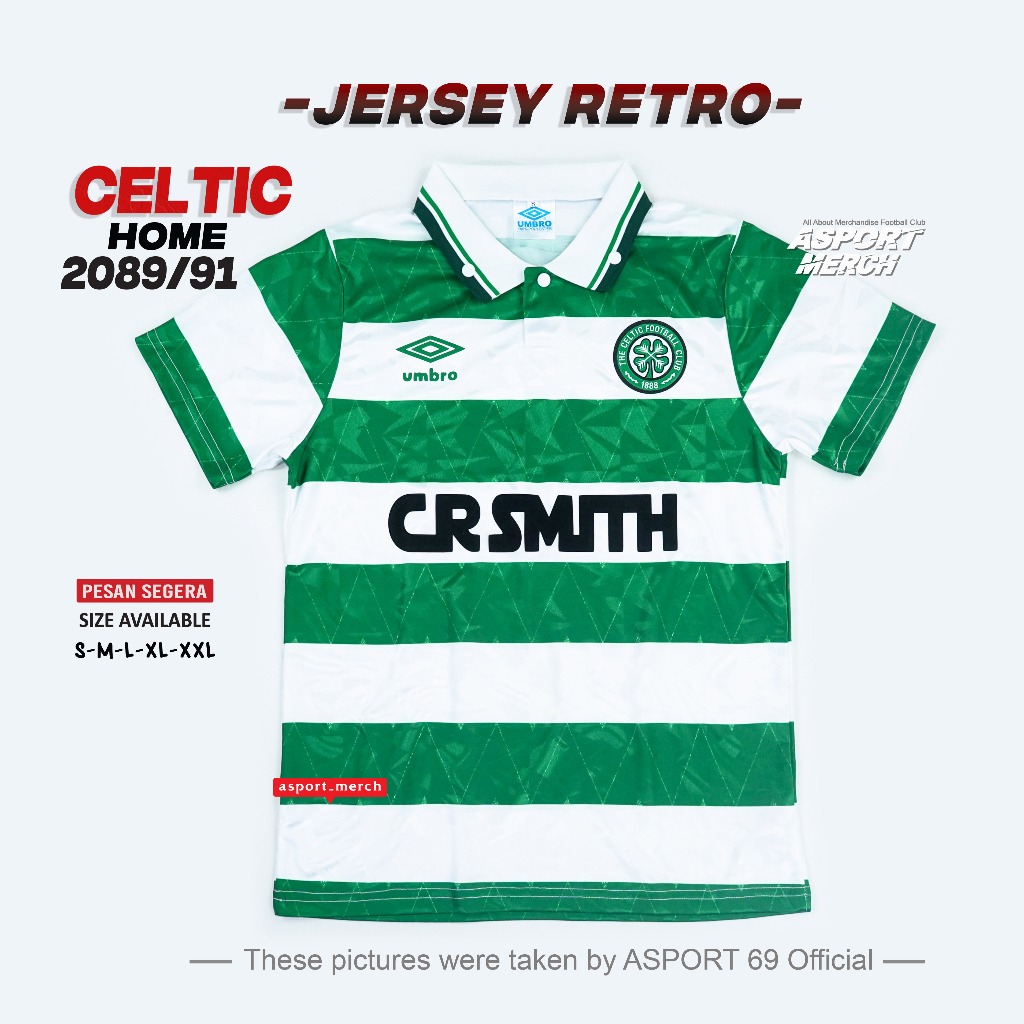 RETRO CELTIC HOME 1989 1991