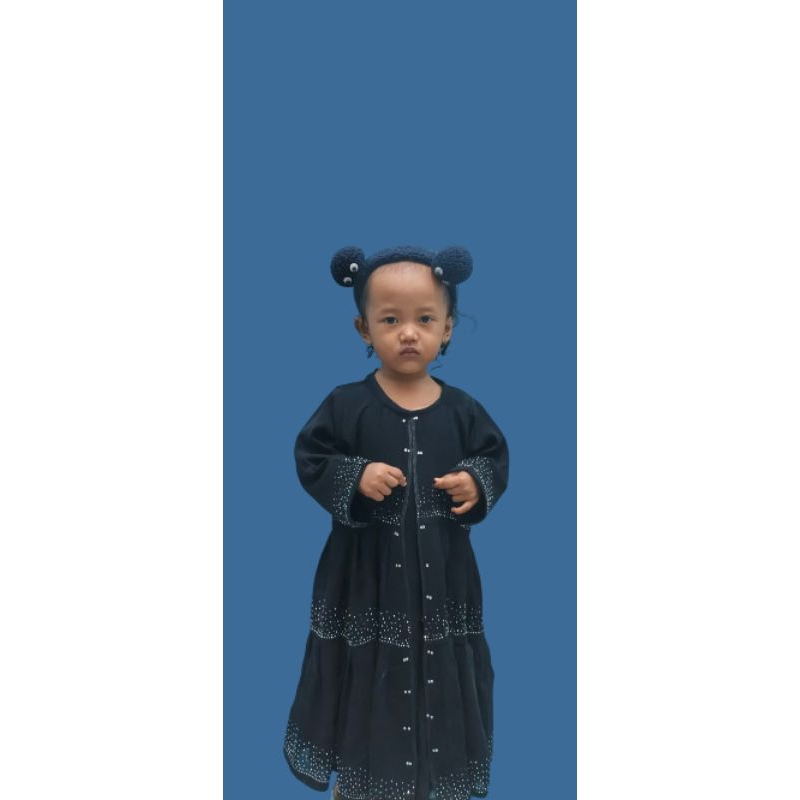 gamis anak abaya hitam anak" abaya hitam anak umur 14 abaya hitam anak umur 10
