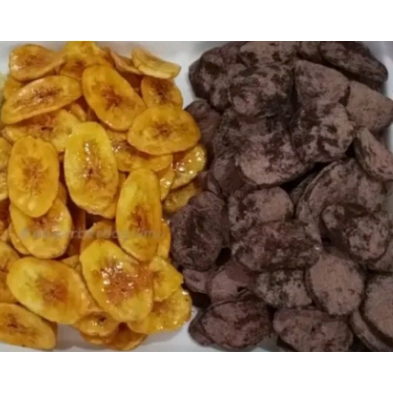

PROMO!!! keripik pisang 2 rasa 500gr.
