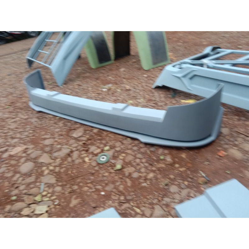 SPOILER/TAMBAHAN BAMPER PLAT BESI UNTUK TRUK CANTER,RAGASA,ELF GIGA,ELF MACAN,DYNADUTRO DLL