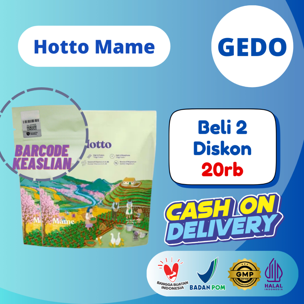 

Hotto Mame Pouch Official Store Multigrain With Edamame 1 Pouch 12 Sachet
