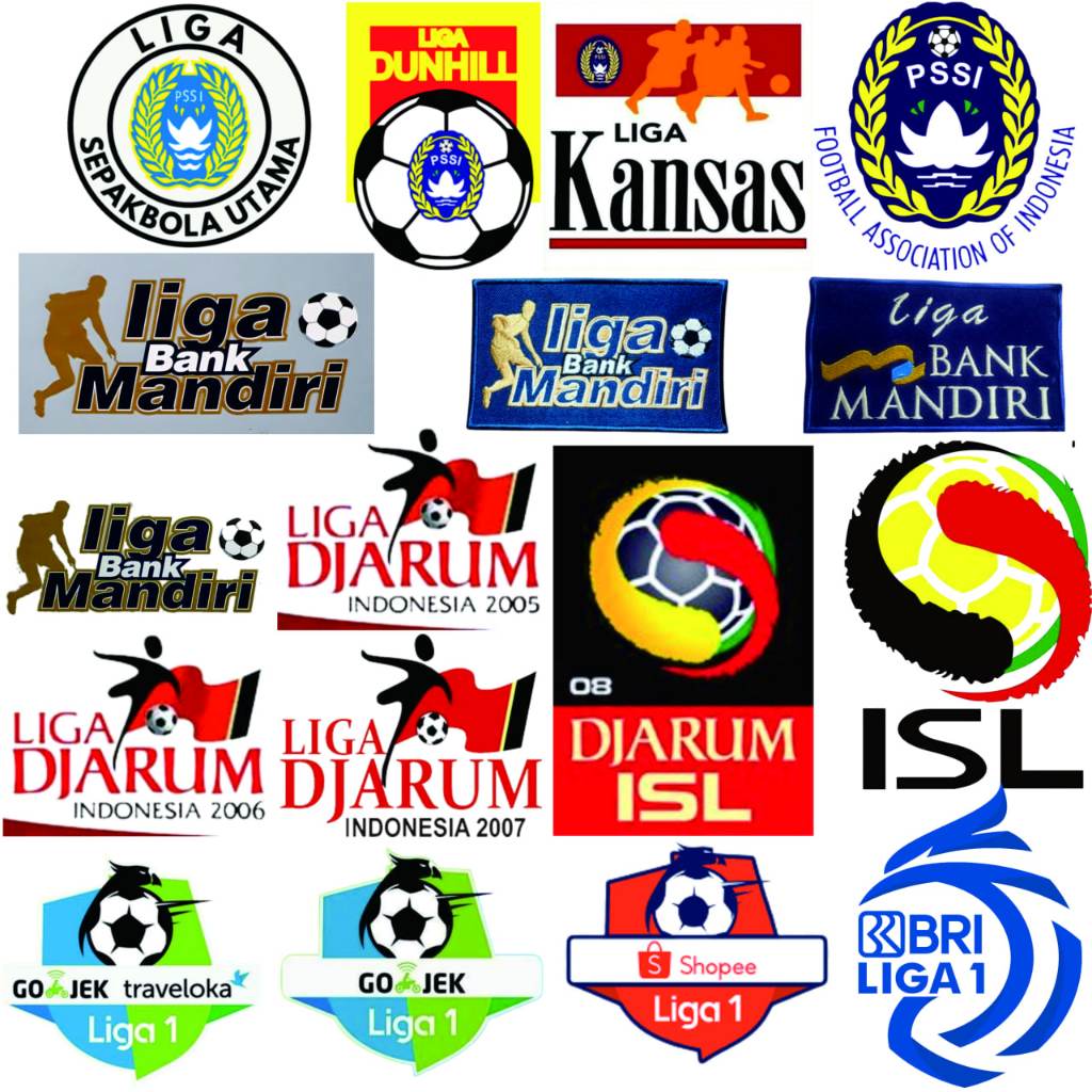 LIGA INDONESIA PATCH BORDIR LOGO EMBLEM EMBROIDERY
