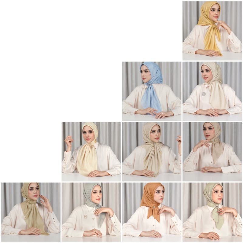 Buttonscarves Everyday Tapis Embossed 2.0 #2 New & Preloved