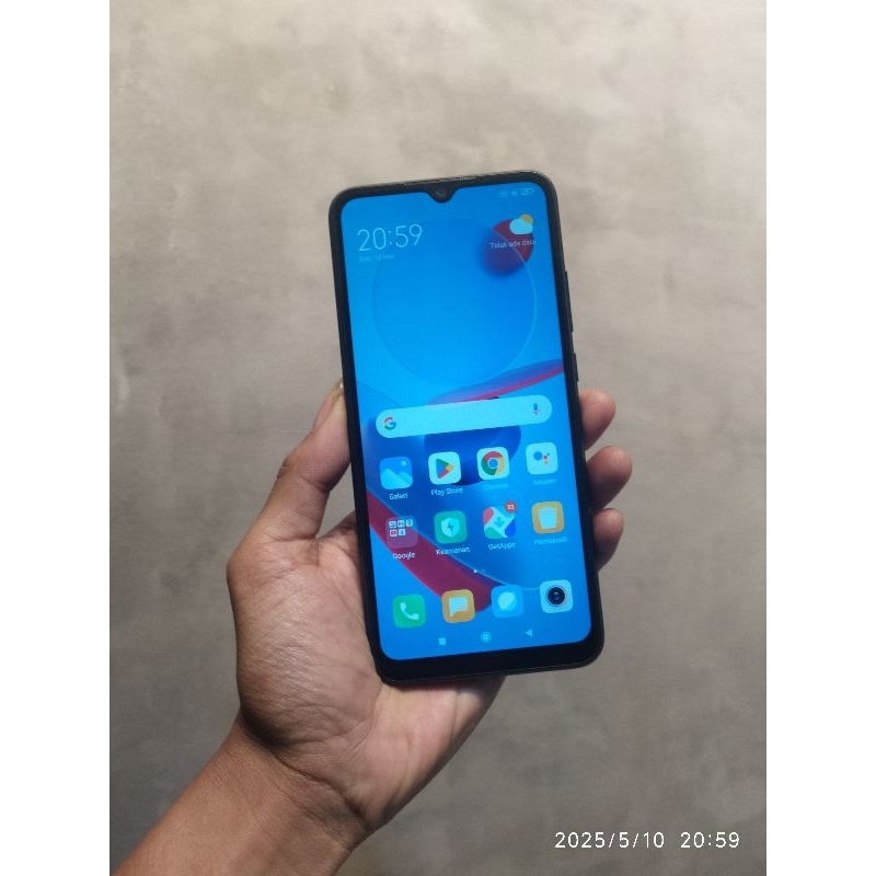 Hp REDMI 9A 4G 32+2 Gb 6,5 INCH ORI EX GARANSI RESMI Nominus gb SEKEN original hp 100 an hp game mur