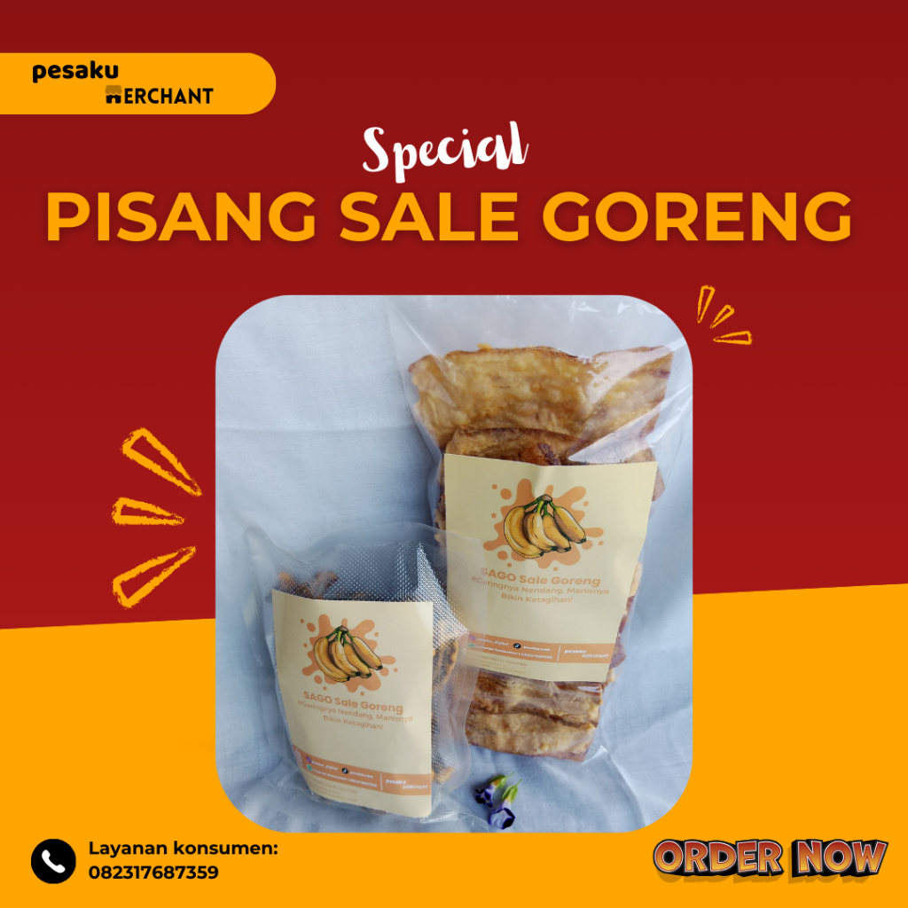 

Pisang Sale Goreng – Camilan, Renyah & Manisnya Bikin Nagih!