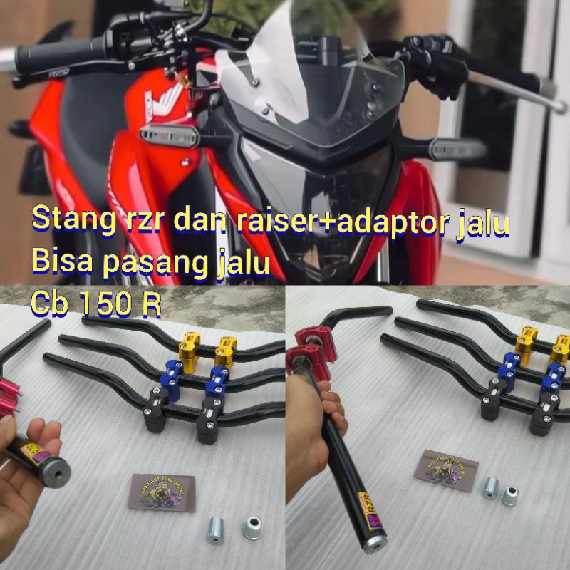 STANG RZR DAN RAISER CNC CB150R NEW CB STREET FIRE