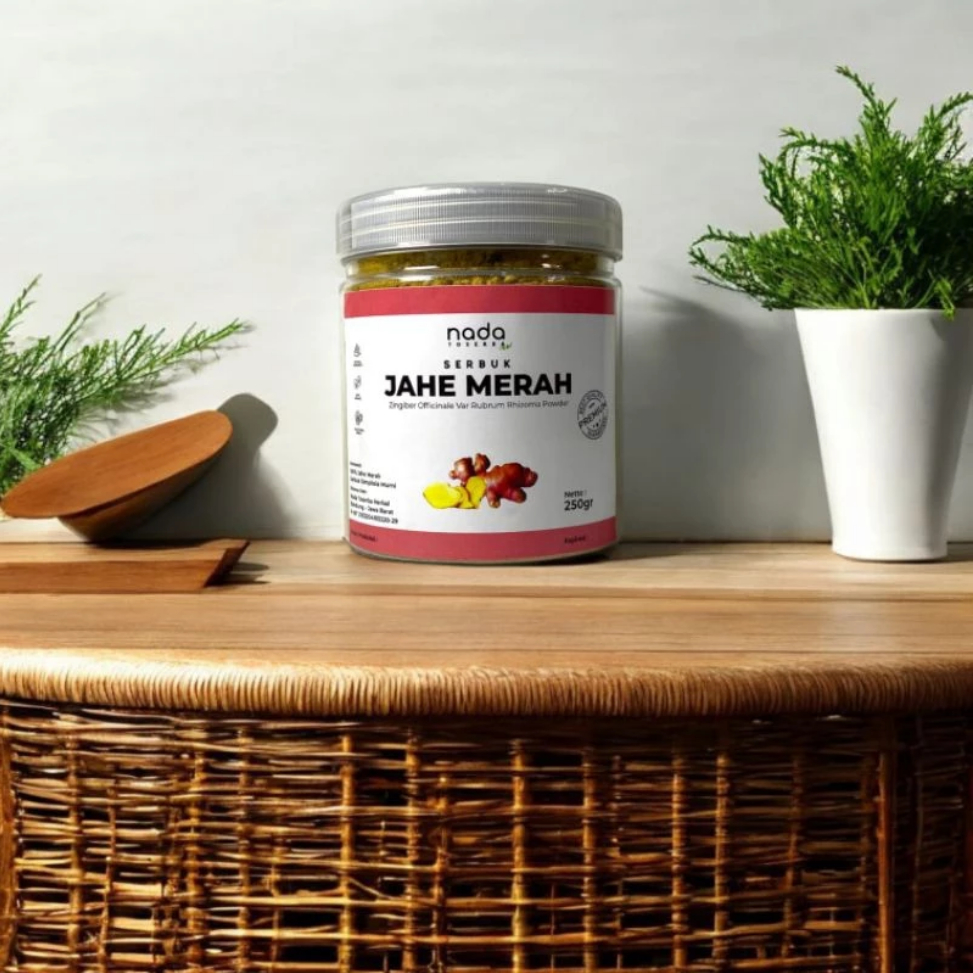

JAHE MERAH Bubuk Premium | Herbal Flu, Batuk & Stamina | 50gr, 100gr & 250gr