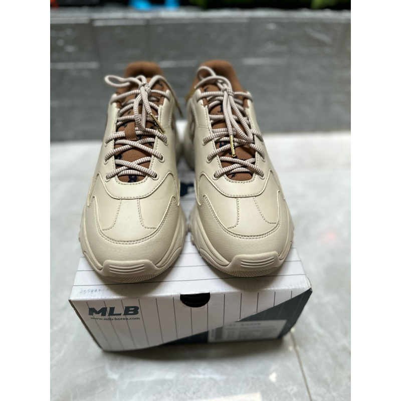 Sepatu MLB Bigball Chunky Monogram Diamond Boston Red Sox / MLB Original