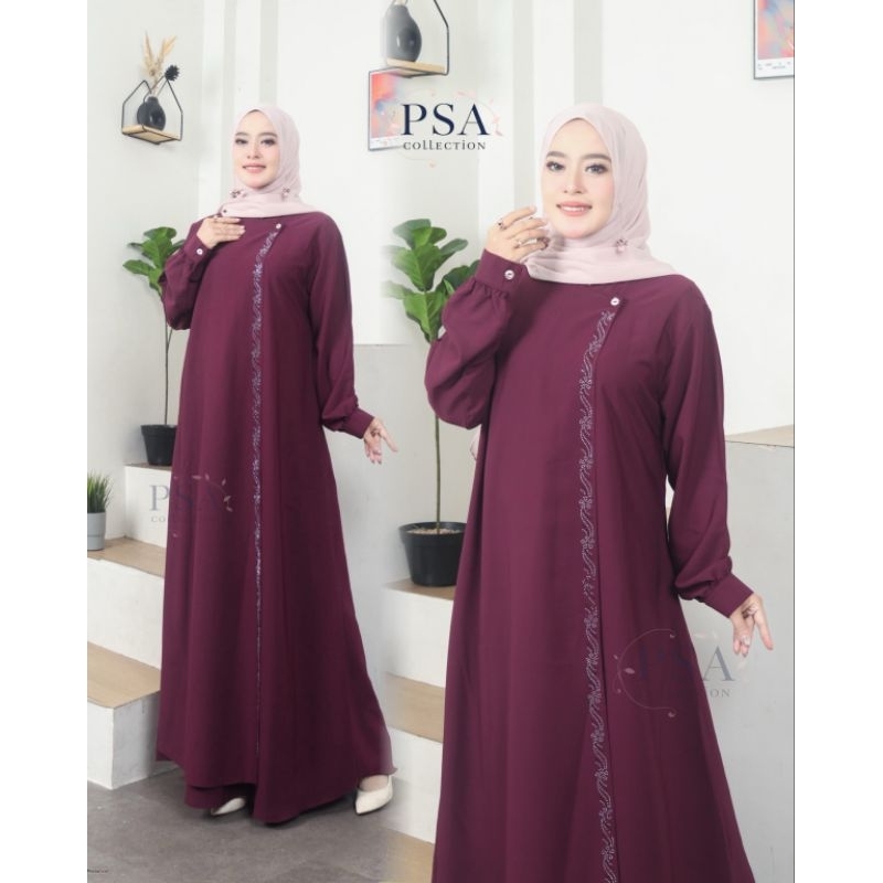 Gamis mewah DIVANA ,Abaya ,lebaran 2026 idul fitri ,simple tapi elegan /