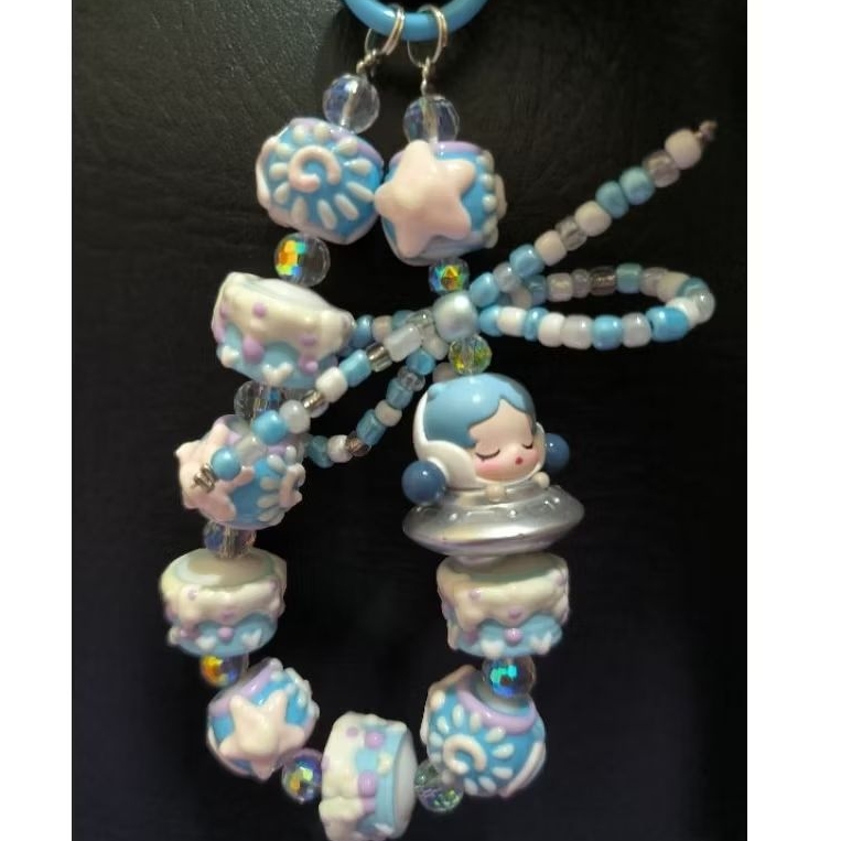 STRAP HP POPMART POPBEAN SKULLPANDA UFO / GANCI POPMART SKULLPANDA