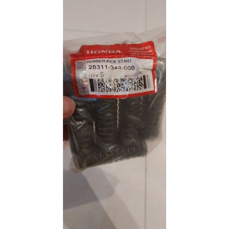 Karet kick selahan atau Rubber kick start untuk motor Grand impressa Legenda Supra x Supra x 125 dan