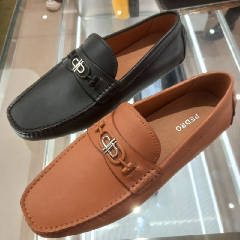 1102961 Sepatu Casual Moccasins Pria Pedro Leather Original
