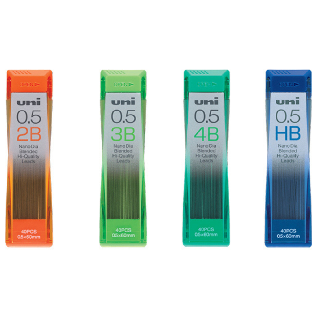 

Isi Pensil Yang 5X Lebih Kuat Uni Nanodia UNI05-202ND - 0,5MM HB-4B