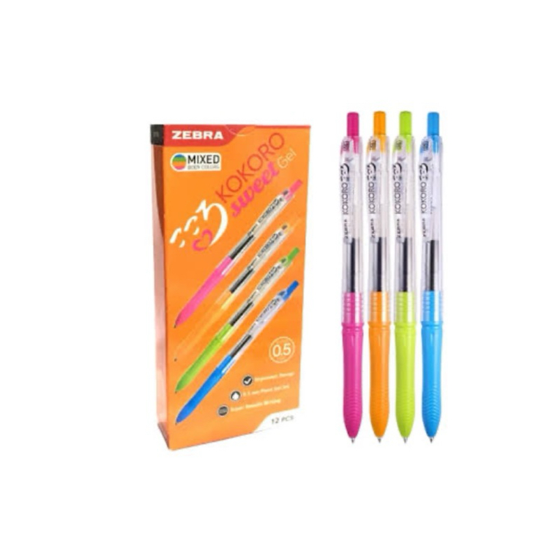 

PULPEN ZEBRA KOKORO SWEET 0.5 MM